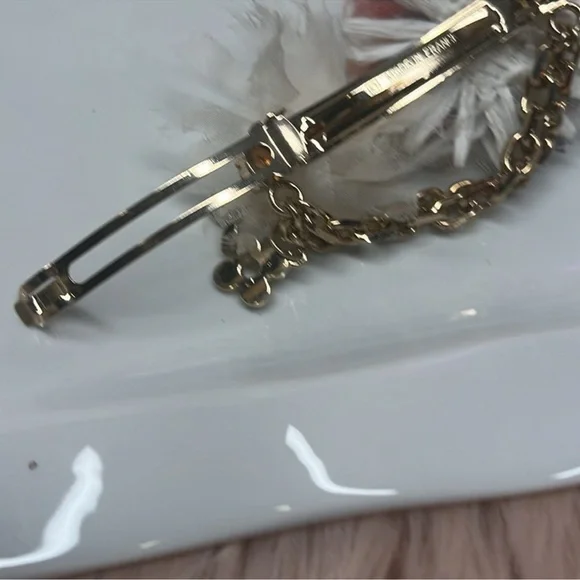 VINTAGE LOUIS VUITTON HAIR CLIP - Picture 7 of 10